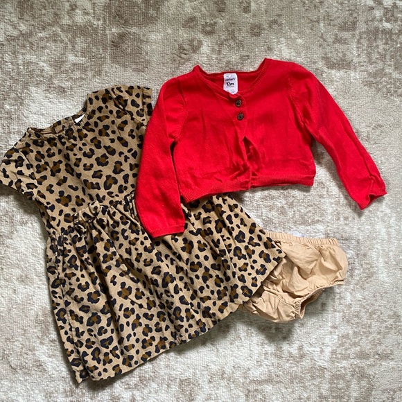 Cheetah-print dress - Picture 1 of 4